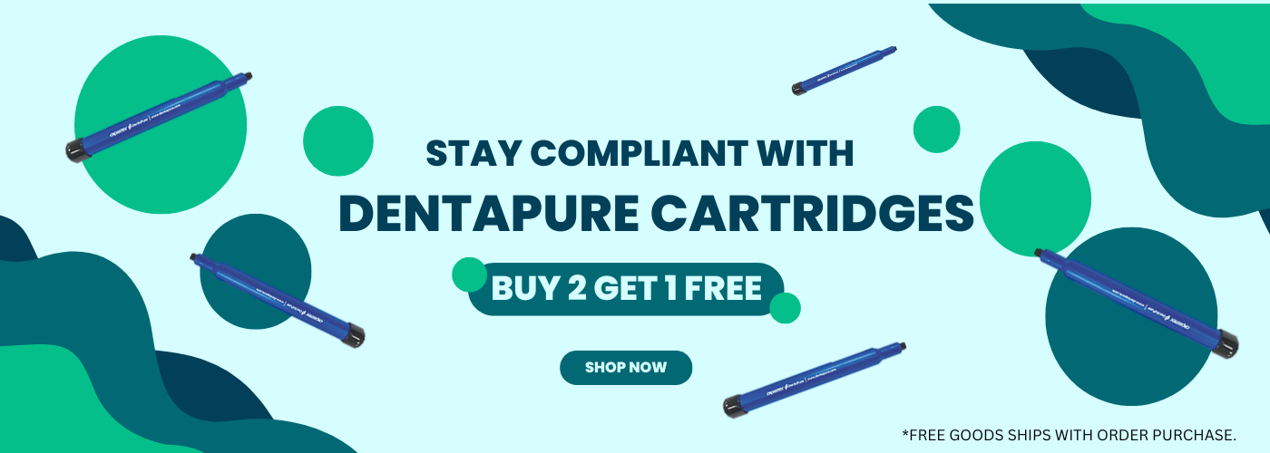 Crosstex DentaPure Waterline Treatment Cartridges ? Buy 2 Get 1 Free