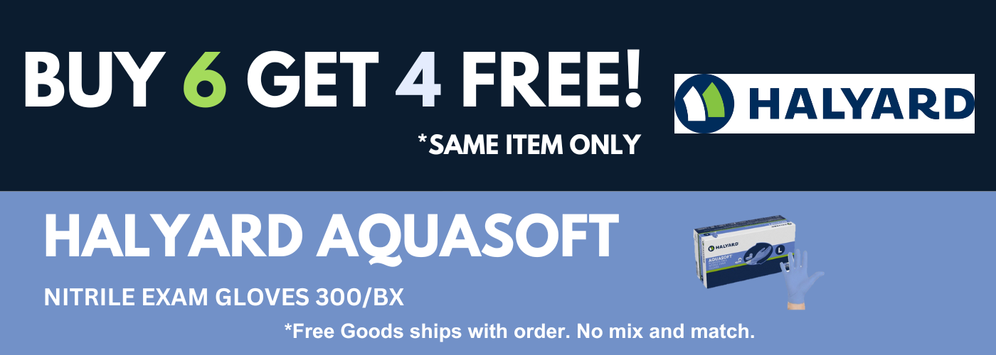 Halyard AquaSoft Nitrile Gloves ? Q1 2025 Special Offer