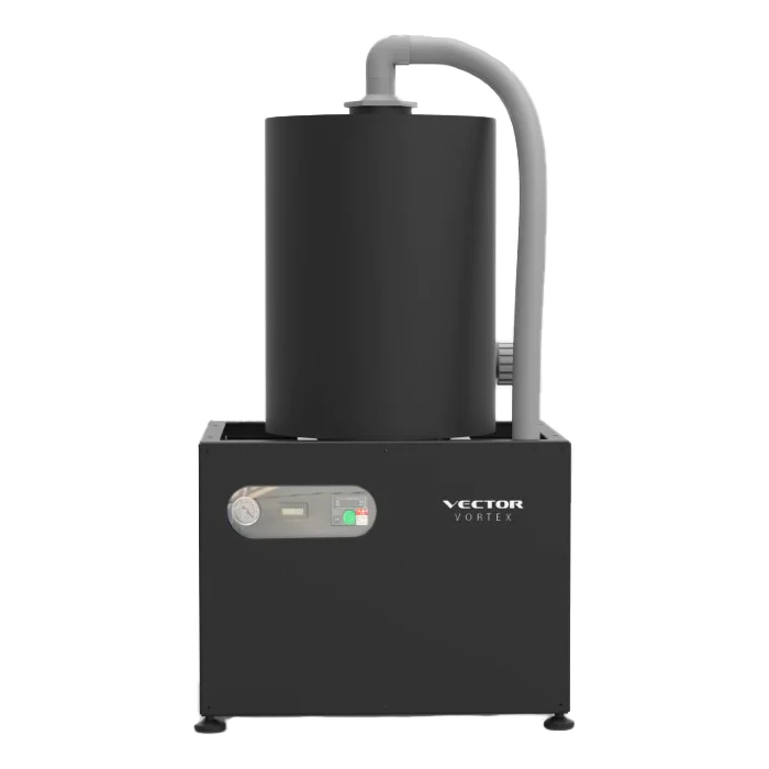 Vector The Brute Dry Vac  Single Head, 1-8 Users Fully Adjustable 220V - 20 AMP 2.3 HP No Maintenance - LubeFree