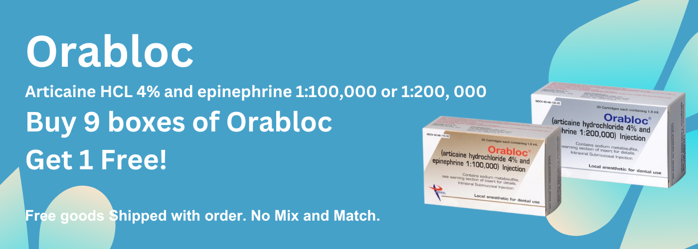 OraBloc Articaine Dental Anesthetic ? Q2 2025 PromotionOraBlocOraBloc Articaine Dental Anesthetic ? Q2 2025 Promotion Articaine Dental Anesthetic ? Q2 2025 Promotion